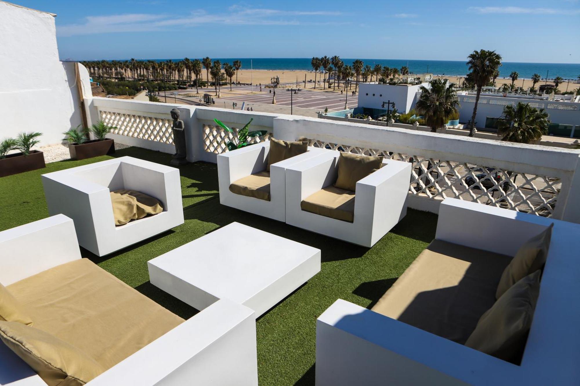 Valencia Luxury - Malvarrosa Beach المظهر الخارجي الصورة
